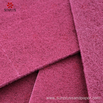 Red Gray Color Scuff Pad Sanding Sheet Sandpaper